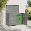 Cover Tempat Sampah Outdoor Rotan Sintetis