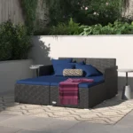 Daybed Rotan Sintetis Minimalis Modern