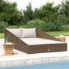 Daybed Taman Rotan Sintetis
