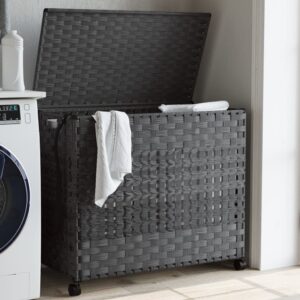 Keranjang Laundry Rotan Sintetis