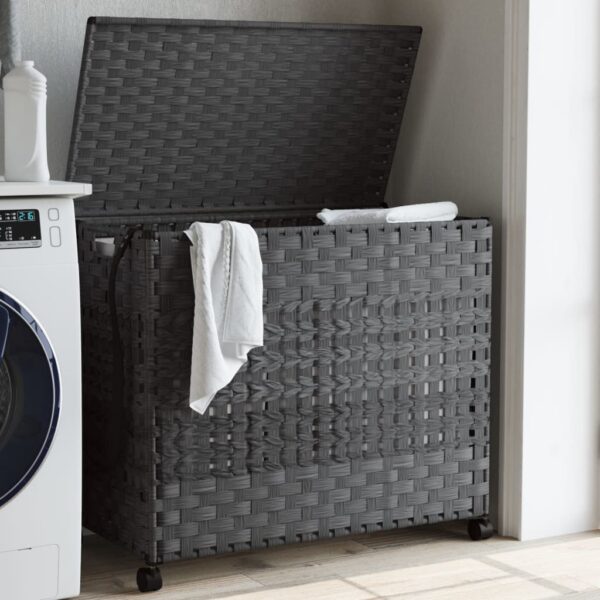 Keranjang Laundry Rotan Sintetis