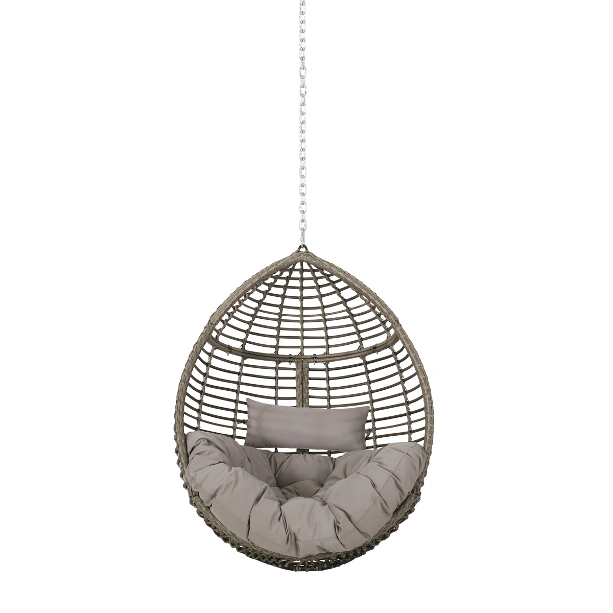 Kursi Gantung Egg Chair Rotan Sintetis