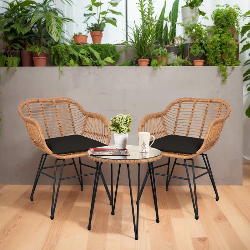 Kursi Teras Rotan Sintetis