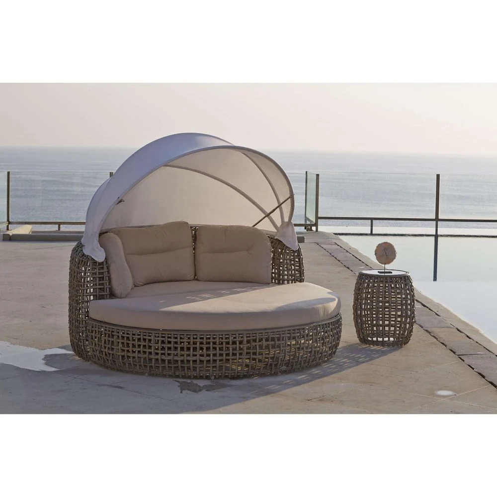 Round Daybed Outdoor Mewah