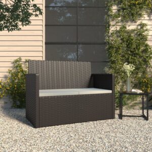 Sofa Loveseat Rotan Sintetis 2 Seater