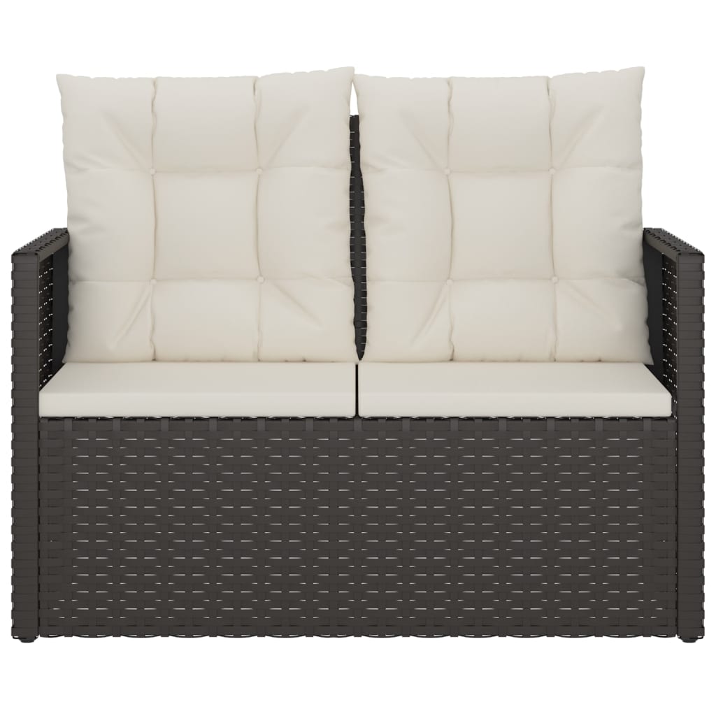 Sofa Taman Loveseat Rotan Sintetis