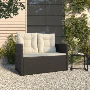 Sofa Taman Loveseat Rotan Sintetis