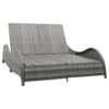 Sun Lounger Ganda Rotan Sintetis
