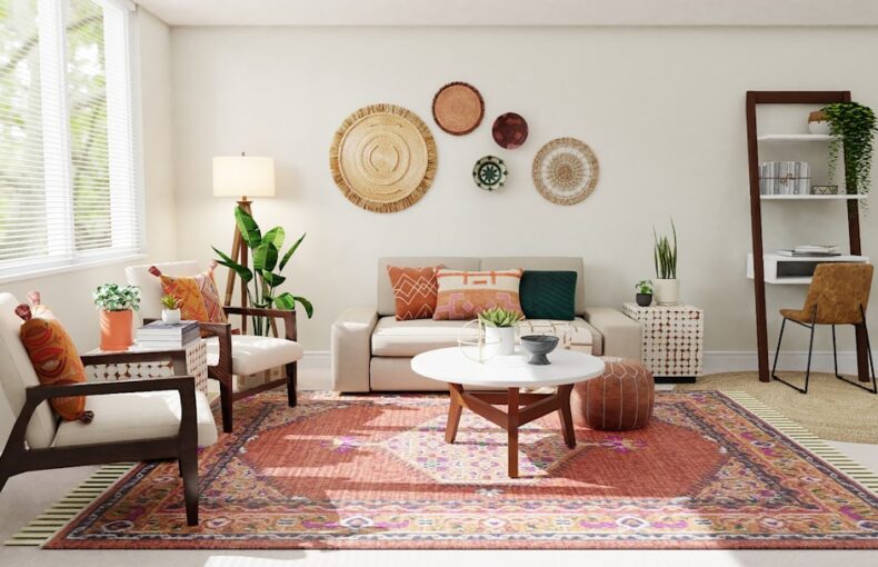 gaya interior yang cocok dengan furniture rotan