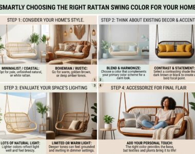 Cerdas Memilih Warna Ayunan Rotan yang Tepat untuk Rumah Anda