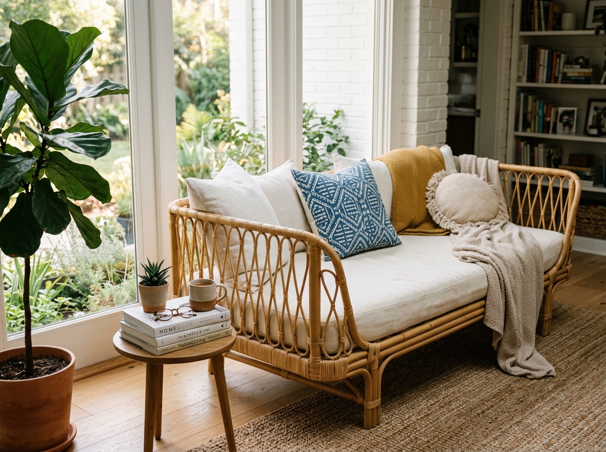 Daybed Rotan Jadi Pilihan Ideal di Rumah