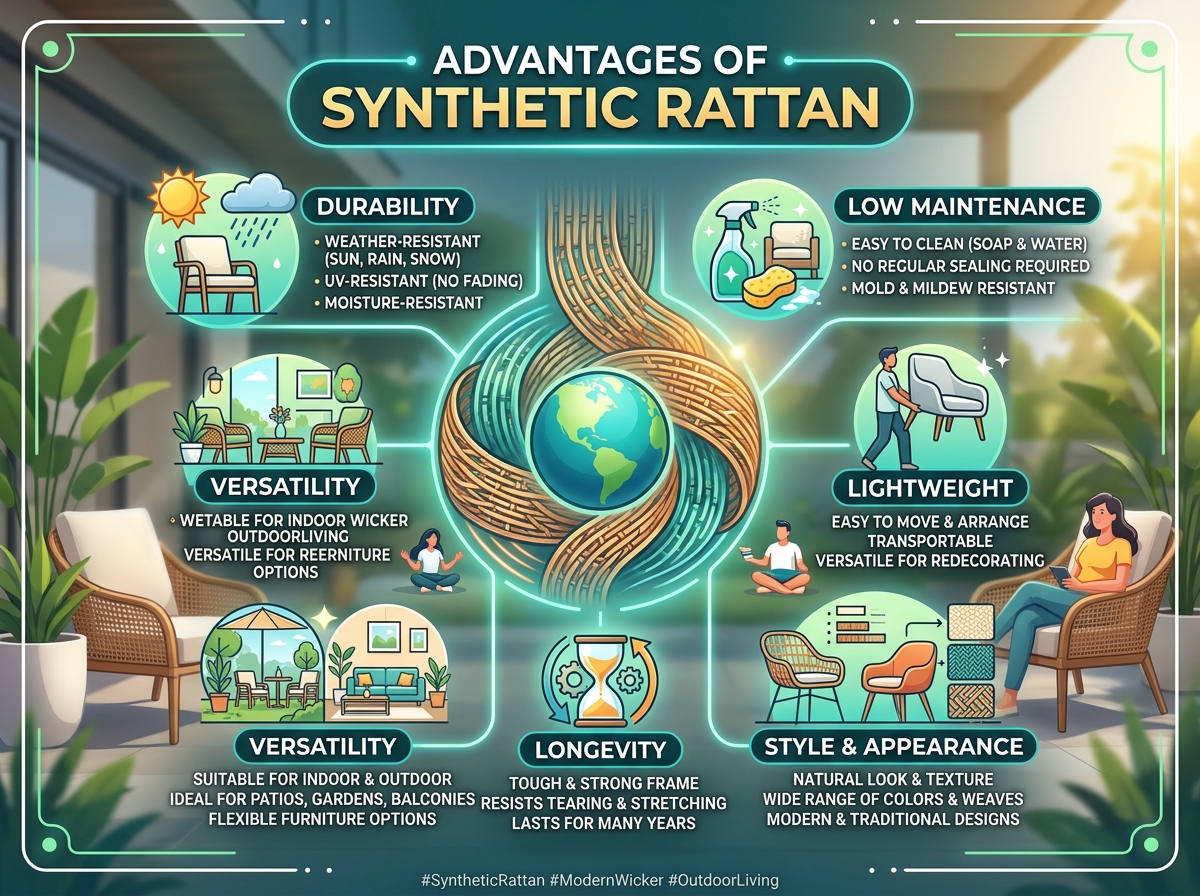 Kelebihan Rotan Sintetis
