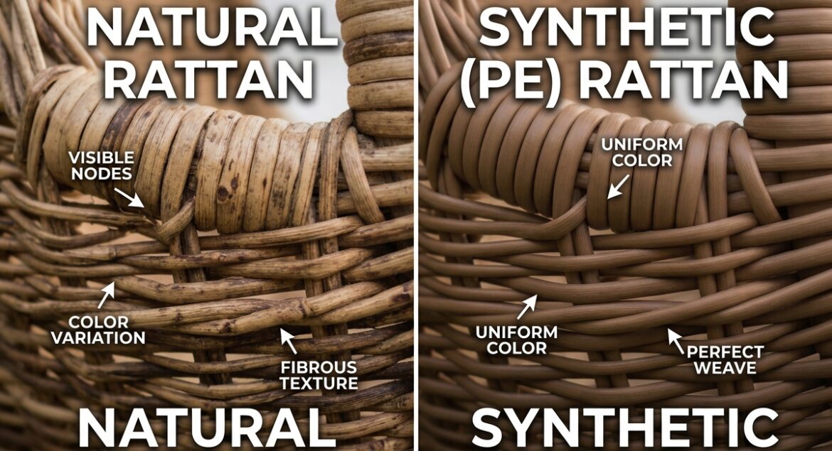 Membedakan Ayunan Rotan Asli dan Sintetis