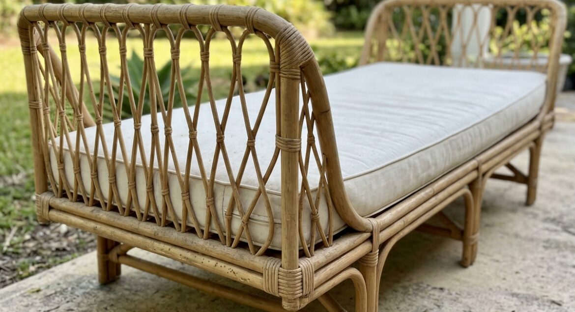 Membersihkan Daybed Rotan dan Menjaganya Tetap Awet