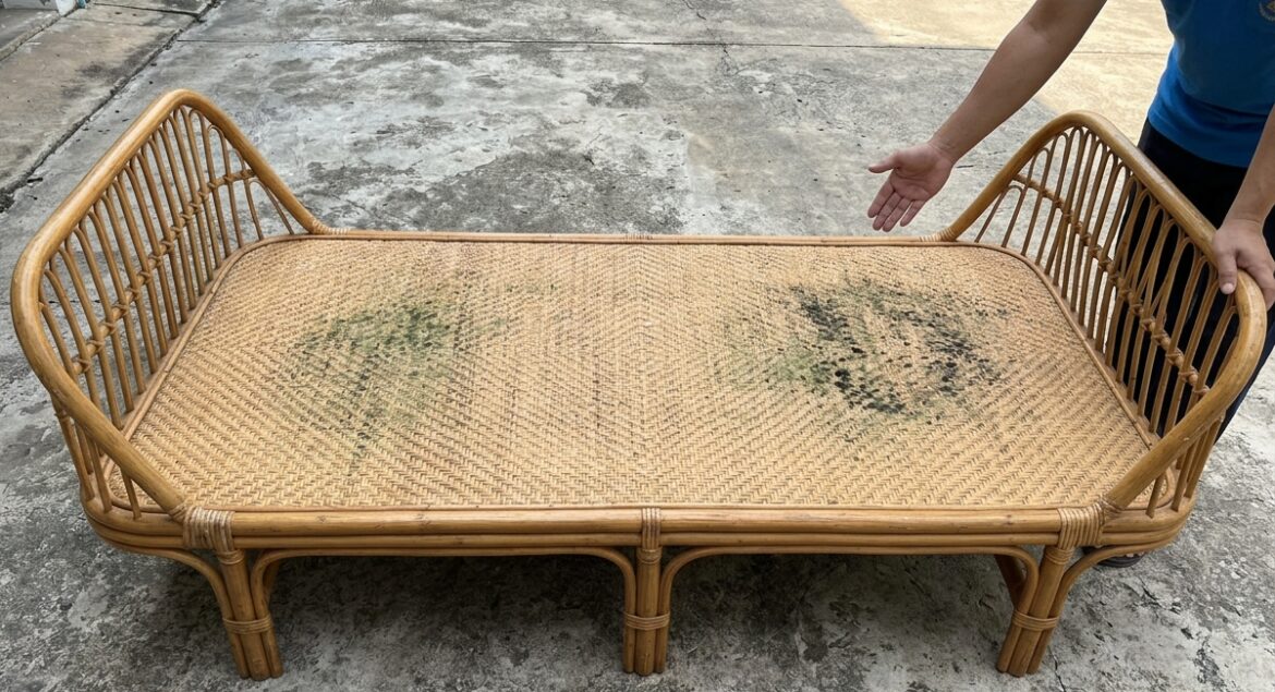 Mengatasi Daybed Rotan Berjamur