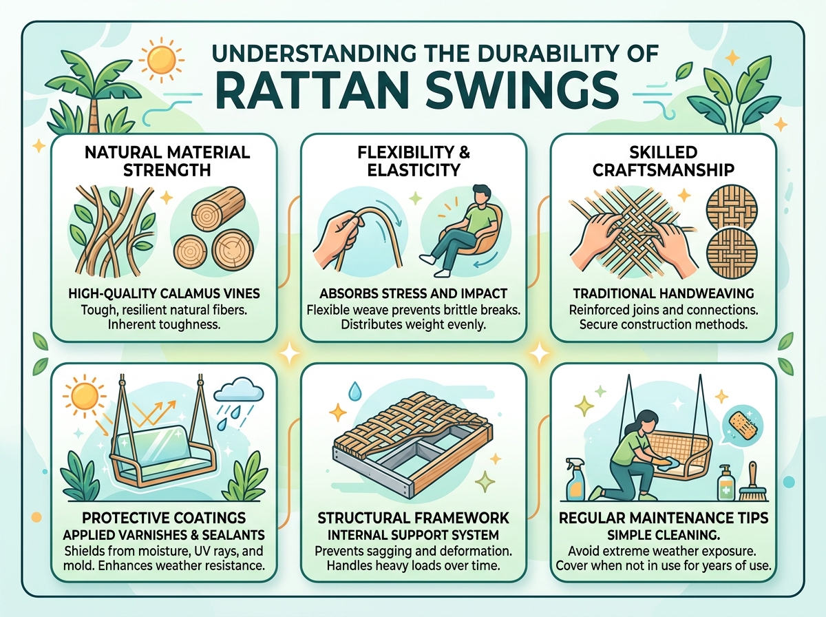 Mengenal Keawetan Ayunan Rotan