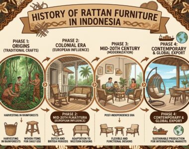 Sejarah Furniture Rotan di Indonesia
