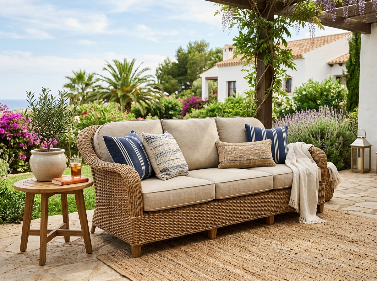Sofa Rotan Agar Awet dan Cantik